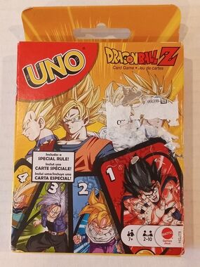 UNO Dragon Ball Z Card Game NEW